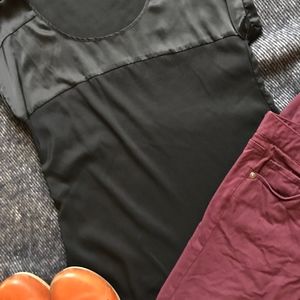 Express Two-Tone Blouse